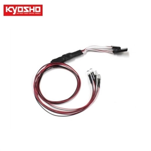 KY97054-4R-B LED Light Unit (Φ5/4 Bulbs/L=400/Red)