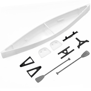 VVV-C1425 [미니어처: 카누] 1/10 Ultra Scale Canoe Set (길이 41cm x 폭 8cm x 높이 4.3 cm)