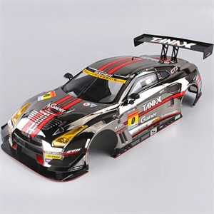 KB48663  1/10 Gainer Tanax GT-R Nismo (R35) Finished Body w/Light Bucket (Silver)
