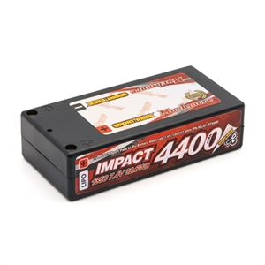 MLSP-ST4400 IMPACT Sport 4400mAh/7.4V 135C Shorty Shorty Flat Hard Case