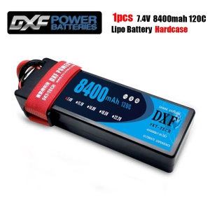 [행사]DXF 배터리 리튬7.4v 8400mah 120c(2S) DXF 한국총판 RC9 정품