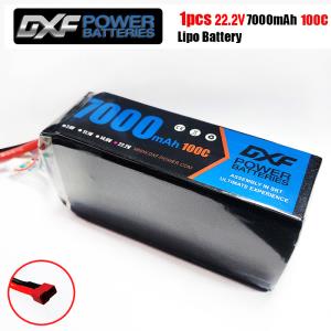 [행사]DXF 배터리 소프트 리튬 22.2v 7000mah 100c(6S) [딘스] DXF 한국총판 RC9 정품dxf02