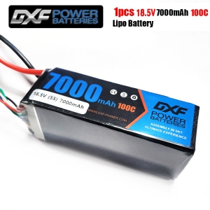 [행사]DXF 배터리 소프트 리튬 18.5v 7000mah 100c(5S) DXF 한국총판 RC9 정품dxf02