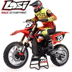 (전동 1/4 오토바이) LOSI 1/4 Promoto-MX Motorcycle RTR, FXR