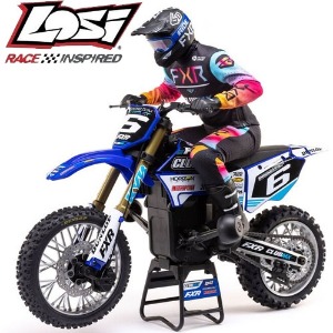(전동 1/4 오토바이) LOSI 1/4 Promoto-MX Motorcycle RTR, Club MX