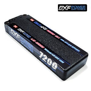 [행사]DXF Li-HV 7.6v 7200mah 140c(2S)LCG 5.0mm Bullet Hard Case DXF 한국총판 RC9 정품dxf02