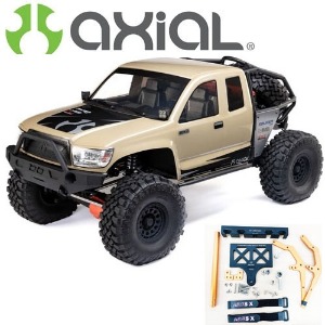 AXI05001T2+YS01-SCX6 [역대급 초대형 라클차량+웨건링크 묶음세트]  1/6 SCX6 Trail Honcho 4WD RTR, Sand