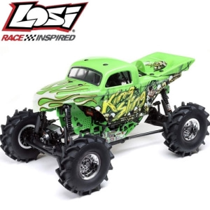LOSI 1/8 LMT 4WD Solid Axle Mega Truck Brushless RTR, King Sling