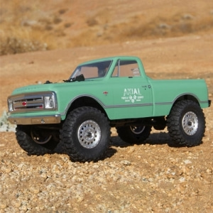 AXI00001T1 AXIAL 1/24 SCX24 1967 Chevrolet C10 4WD Truck Brushed RTR, Green