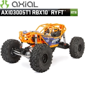 AXI03005T1  AXIAL 1/10 RBX10 Ryft 4WD Brushless Rock Bouncer RTR, Orange