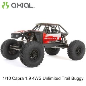 AXI03022BT2 카프라 조립완료 4WS 버전) AXIAL 1/10 Capra 1.9 4WS Unlimited Trail Buggy RTR, Black