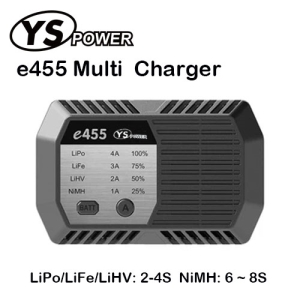 YS-100122 [급속 충전기] YS Power e455 Multi Chemistry Charger (50W 4A)