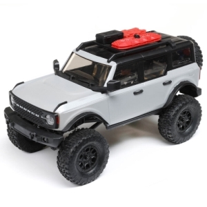 AXI00006T2 AXIAL 1/24 SCX24 2021 Ford Bronco 4WD Truck Brushed RTR, Grey