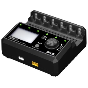 SK-100185-01 (모터런 기능) NC2500 Pro 6EA Battery Charger &amp; Analyzer