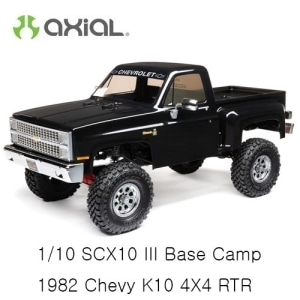 AXI03030T2 1/10 SCX10 III BC 82 Chevy K10 RTR Black