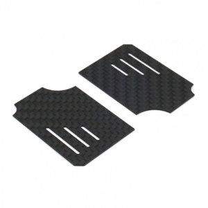 MTRSP001 XTREME 0.5MM BODY WING CARBON SIDE PLATES AERO 2 PCS FOR 1/10 GP