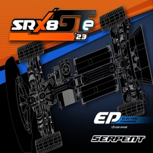 SER600067 Serpent SRX8 GTE 23 1/8 4wd EP