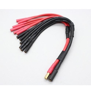 TURNIGY 5.5mm Bullet to 6 X 4mm bullet Multistar ESC Power Breakout Cable
