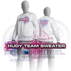 285400L  (100% Cotton / High Quality) 285400L HUDY Sweater - White (L)