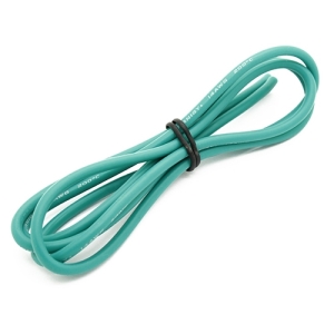 (하이 퀄리티 와이어) Turnigy High Quality 14AWG Silicone Wire 1m (Green)