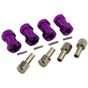 DTUP02016D (휠 와이드너) Wheel Hex Extensions 12x20mm (Purple)