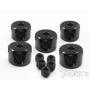 TA-020BK Aluminum 2mm Bore Collar ( Black)each 5pcs (#TA-020BK)