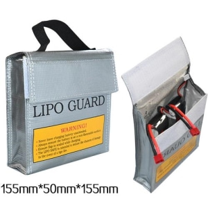 (리포 세이프백) Fire Retardant LiPoly Battery Bag (155*50*155MM)