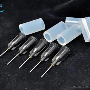 SW0015 Glue Extension Nozzles and Silicone Tubes, 5pcs