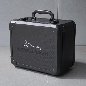 KOS32301-MT44 Black Aluminum Carry Case (w/Sanwa MT44 foam)