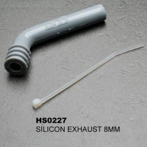 SILICONE EXHAUST DEFLECTOR 8MM