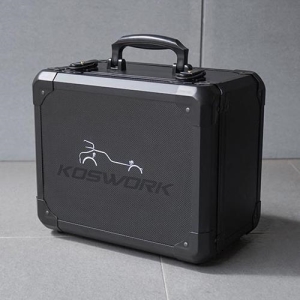 KOS32302-NB4 (메탈 조종기 캐링백) Mini Black V2 Aluminum Carry Case (w/Flysky Noble NB4 foam)