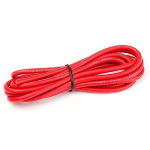 150000043-0 Turnigy High Quality 12AWG Silicone Wire 2m (Red)