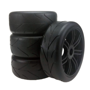 (tm6584) rc 1/8 onroad Wheel &amp; Tyre 17mm Hex (2개 반대분) -초특가상품-미본딩