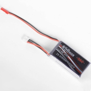 Z-E0110 7.4V 850mAh 2S LiPo Battery w/Balance Plug (for 1/18 Gelande II) (크기 55.5 x 29.8 x 17mm)