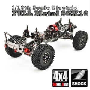 [대박세일~!!]1/10th Scale Electric 4WD FULL metal SCX10