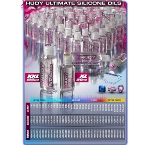 106337 HUDY Premium Silicone Oil 375 cSt - 50ml