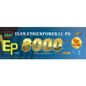 8000-2S-60C-T EP Power 8000mAh 7.4V 60C HD CASE LIPO /Deans 라클,트라일러 차량 긴주행시간 전용