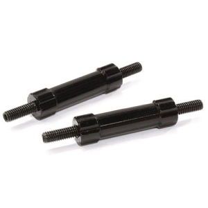 C26678BLACK Billet Machined 25mm Aluminum Linkages (2) M3 Threaded for 1/10 Scale Crawler