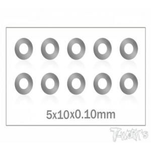 TA-124-01 5x10x0.1mm Stainless Steel Shim Washer