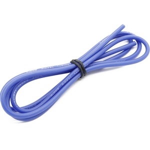(하이 퀄리티 와이어) Turnigy High Quality 14AWG Silicone Wire 1m (Blue)