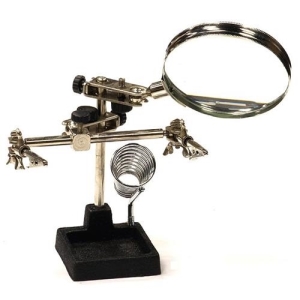 C23963 Soldering Workstation Stand w/ Magnifying Glass