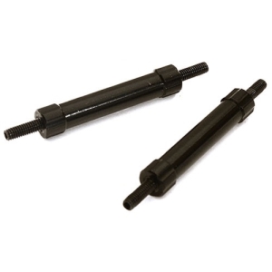 C28901BLACK Billet Machined 45mm Aluminum Linkages (2) M3 Threaded for 1/10 Scale Crawler