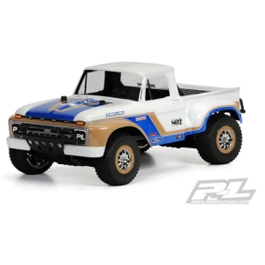 AP3408 1966 Ford F-100 Clear Body for 2WD/4x4 Slash, SC10 (with Pro-Line Extended Body Mounts, sold separately) - 미도색바디
