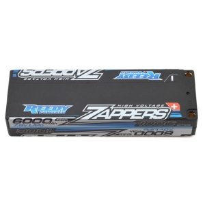 AAK27309 Reedy Zappers Low-Profile HV 2S Hard Case LiPo 100C Battery (7.6V/6000mAh)