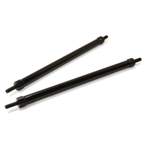 C26689BLACK Billet Machined 90mm Aluminum Linkages (2) M3 Threaded for 1/10 Scale Crawler