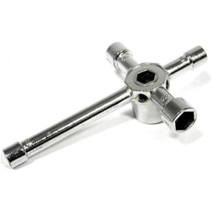 DTT31003 Metric Combo Socket Wrench Nut5.5/7.0/8.0/10/17mm/Nickel-coated