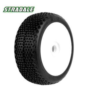 SP203F SP 203 STRADALE - 1/8 Buggy Tires w/Inserts (4pcs) FIRM