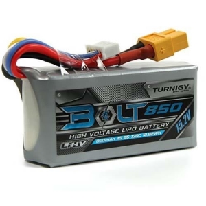 9210000155-0 Turnigy Bolt 850mAh 4S 15.2V 65~130C High Voltage Lipoly Pack (LiHV)