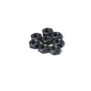 KOSN1024 M3 Steel Nuts Black (w/container) (8)