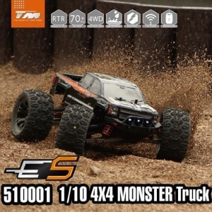 510002S  E5 TROOPER 1:10 SCALE EP MONSTER TRUCK RTR (Brushed Ver)